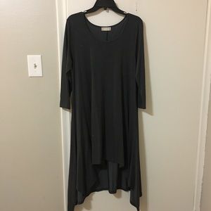 Grey Flowy Dress